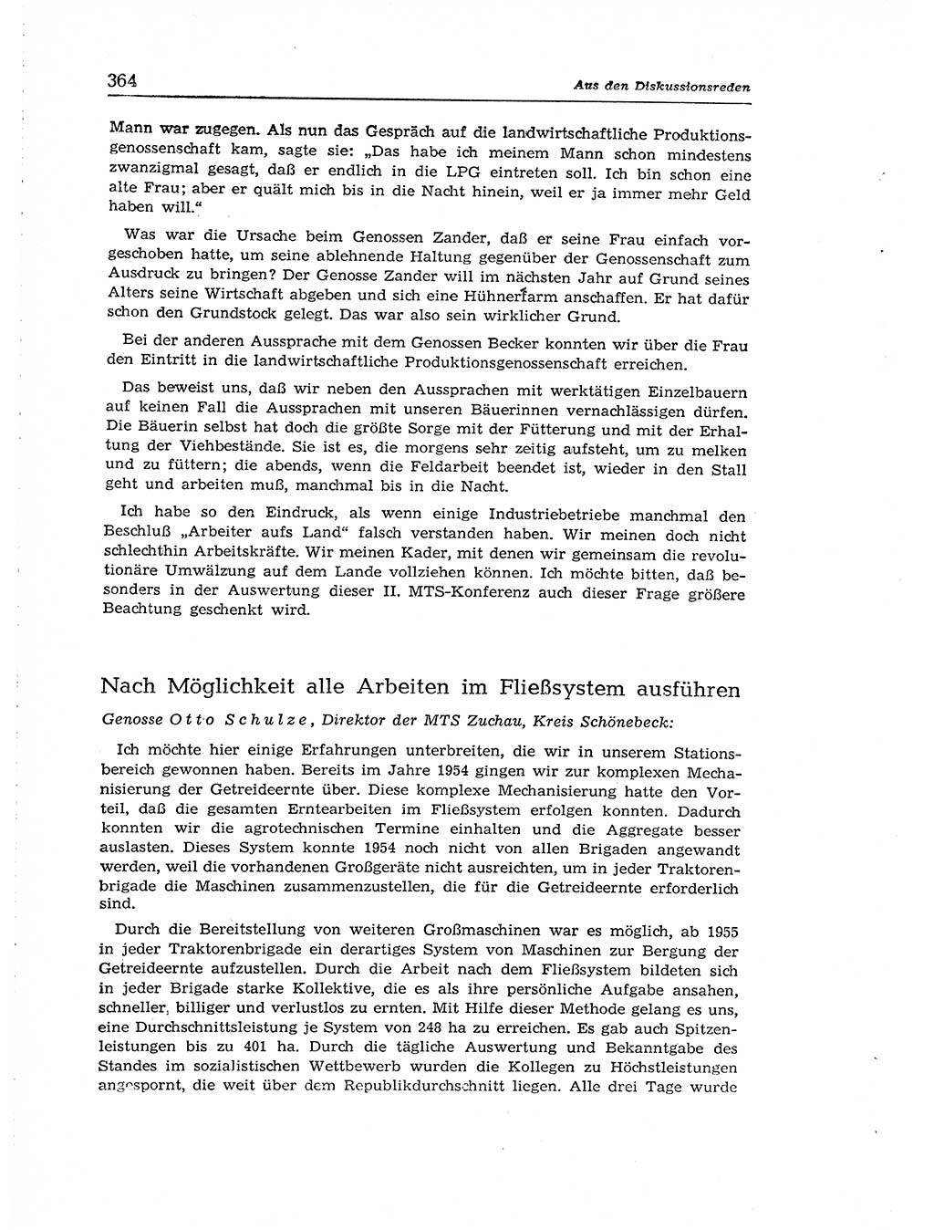 Neuer Weg (NW), Organ des Zentralkomitees (ZK) der SED (Sozialistische Einheitspartei Deutschlands) für Fragen des Parteiaufbaus und des Parteilebens, [Deutsche Demokratische Republik (DDR)] 13. Jahrgang 1958, Seite 364 (NW ZK SED DDR 1958, S. 364)
