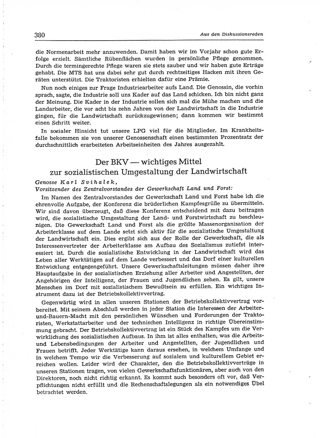 Neuer Weg (NW), Organ des Zentralkomitees (ZK) der SED (Sozialistische Einheitspartei Deutschlands) für Fragen des Parteiaufbaus und des Parteilebens, [Deutsche Demokratische Republik (DDR)] 13. Jahrgang 1958, Seite 380 (NW ZK SED DDR 1958, S. 380)
