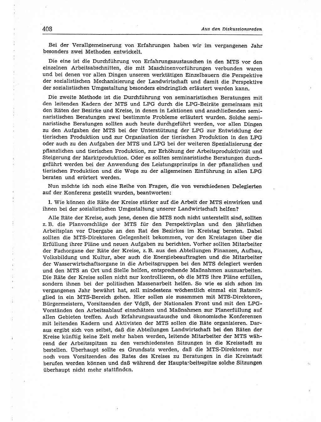 Neuer Weg (NW), Organ des Zentralkomitees (ZK) der SED (Sozialistische Einheitspartei Deutschlands) für Fragen des Parteiaufbaus und des Parteilebens, [Deutsche Demokratische Republik (DDR)] 13. Jahrgang 1958, Seite 408 (NW ZK SED DDR 1958, S. 408)