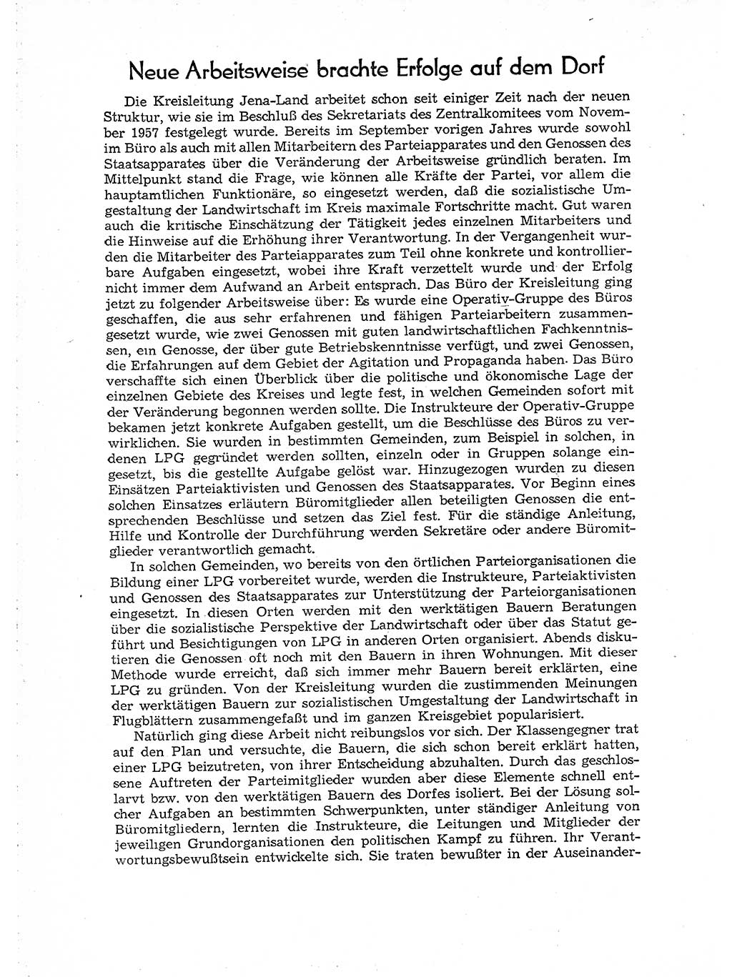 Neuer Weg (NW), Organ des Zentralkomitees (ZK) der SED (Sozialistische Einheitspartei Deutschlands) für Fragen des Parteiaufbaus und des Parteilebens, [Deutsche Demokratische Republik (DDR)] 13. Jahrgang 1958, Seite 464 (NW ZK SED DDR 1958, S. 464)