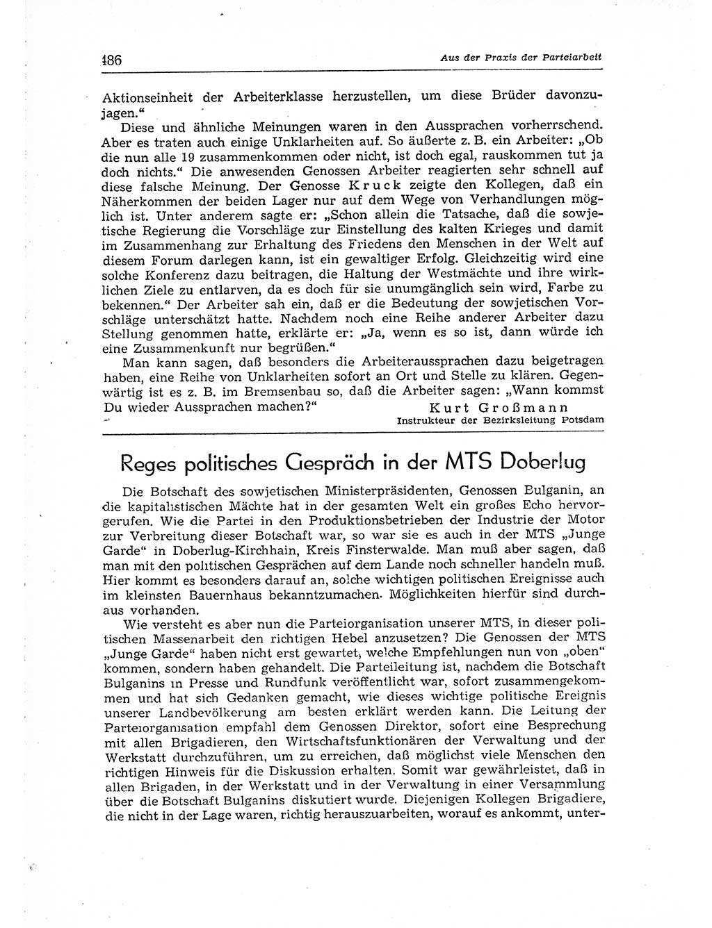 Neuer Weg (NW), Organ des Zentralkomitees (ZK) der SED (Sozialistische Einheitspartei Deutschlands) für Fragen des Parteiaufbaus und des Parteilebens, [Deutsche Demokratische Republik (DDR)] 13. Jahrgang 1958, Seite 486 (NW ZK SED DDR 1958, S. 486)