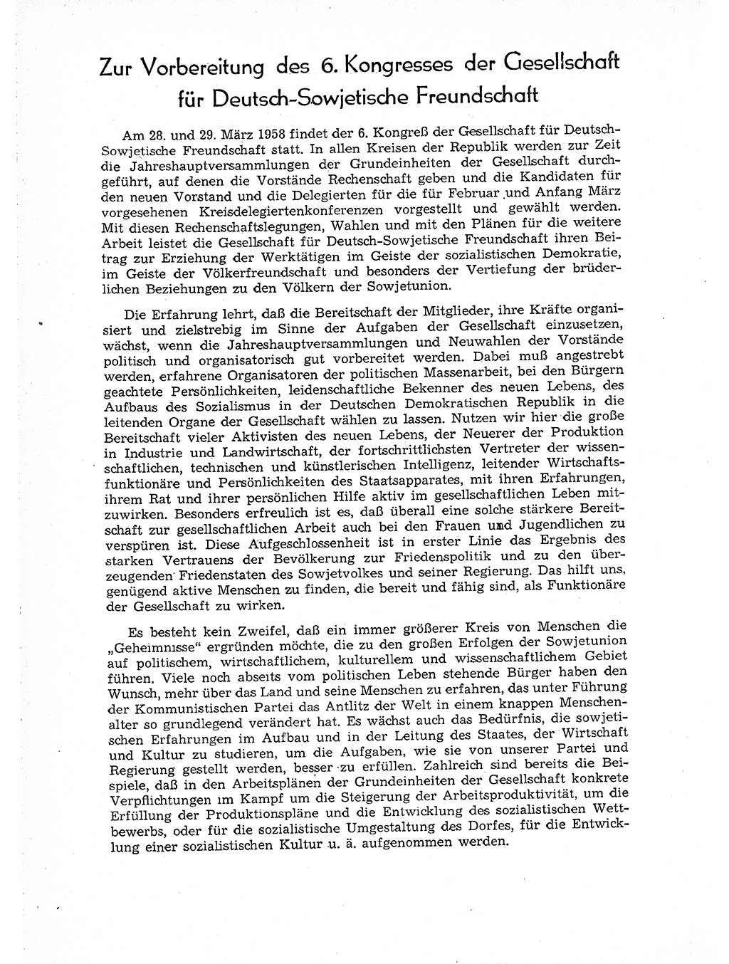 Neuer Weg (NW), Organ des Zentralkomitees (ZK) der SED (Sozialistische Einheitspartei Deutschlands) für Fragen des Parteiaufbaus und des Parteilebens, [Deutsche Demokratische Republik (DDR)] 13. Jahrgang 1958, Seite 488 (NW ZK SED DDR 1958, S. 488)