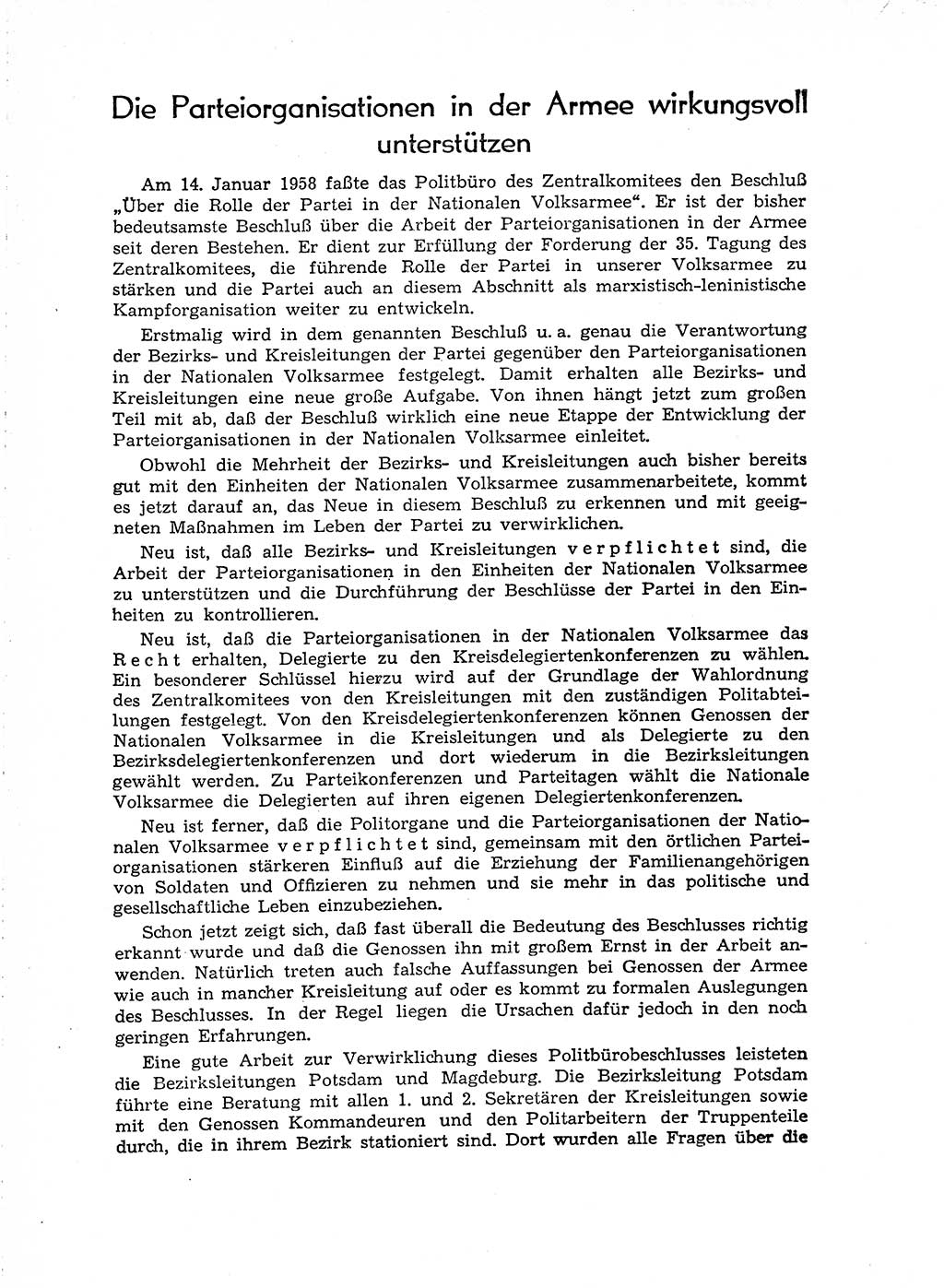 Neuer Weg (NW), Organ des Zentralkomitees (ZK) der SED (Sozialistische Einheitspartei Deutschlands) für Fragen des Parteiaufbaus und des Parteilebens, [Deutsche Demokratische Republik (DDR)] 13. Jahrgang 1958, Seite 610 (NW ZK SED DDR 1958, S. 610)