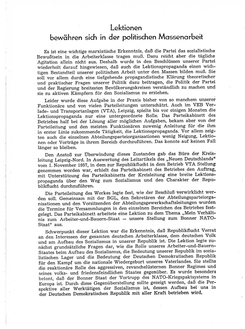 Neuer Weg (NW), Organ des Zentralkomitees (ZK) der SED (Sozialistische Einheitspartei Deutschlands) für Fragen des Parteiaufbaus und des Parteilebens, [Deutsche Demokratische Republik (DDR)] 13. Jahrgang 1958, Seite 616 (NW ZK SED DDR 1958, S. 616)