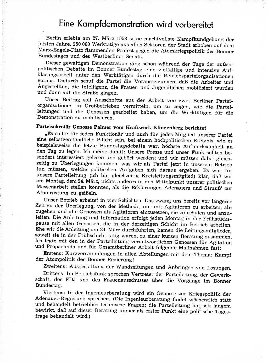 Neuer Weg (NW), Organ des Zentralkomitees (ZK) der SED (Sozialistische Einheitspartei Deutschlands) für Fragen des Parteiaufbaus und des Parteilebens, [Deutsche Demokratische Republik (DDR)] 13. Jahrgang 1958, Seite 690 (NW ZK SED DDR 1958, S. 690)