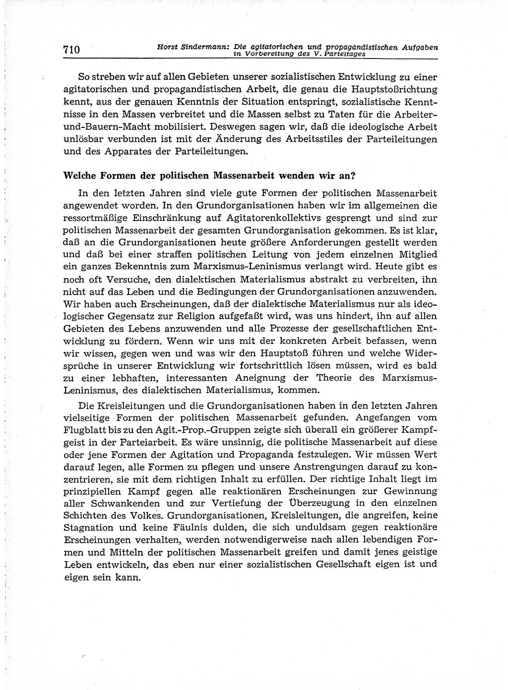 Neuer Weg (NW), Organ des Zentralkomitees (ZK) der SED (Sozialistische Einheitspartei Deutschlands) für Fragen des Parteiaufbaus und des Parteilebens, [Deutsche Demokratische Republik (DDR)] 13. Jahrgang 1958, Seite 710 (NW ZK SED DDR 1958, S. 710)