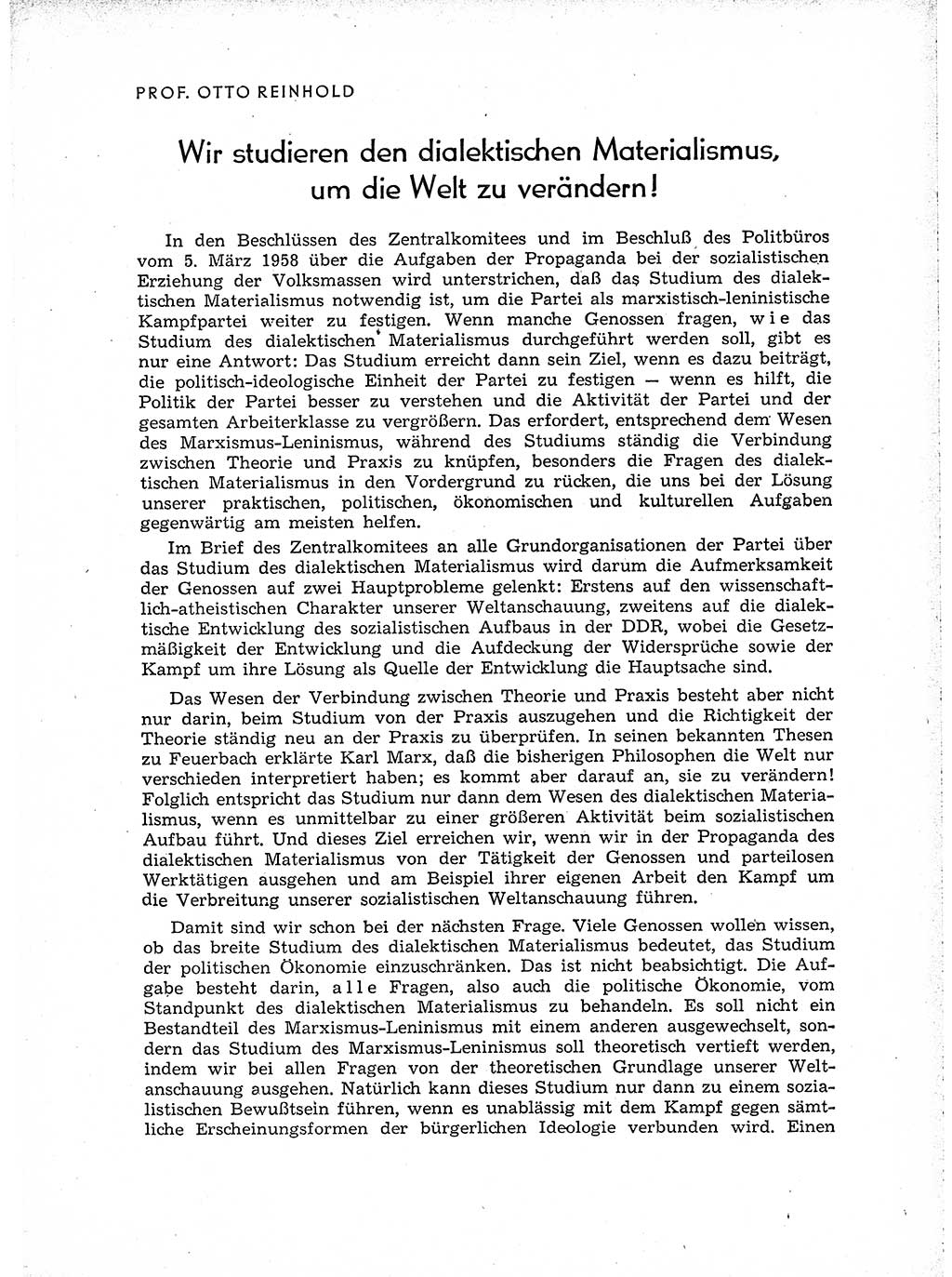 Neuer Weg (NW), Organ des Zentralkomitees (ZK) der SED (Sozialistische Einheitspartei Deutschlands) für Fragen des Parteiaufbaus und des Parteilebens, [Deutsche Demokratische Republik (DDR)] 13. Jahrgang 1958, Seite 711 (NW ZK SED DDR 1958, S. 711)