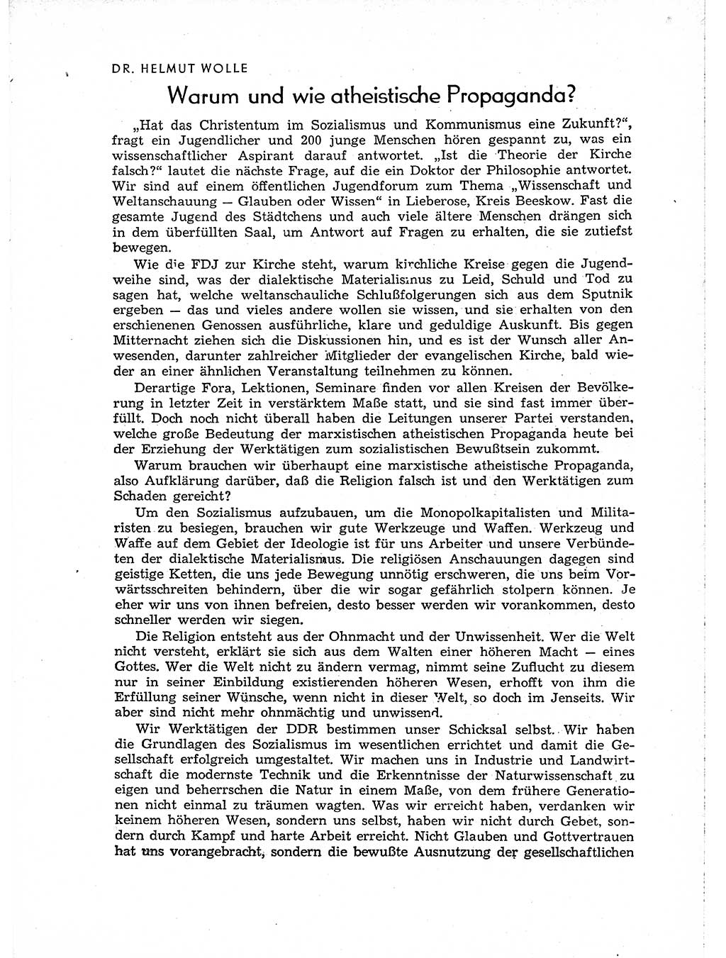 Neuer Weg (NW), Organ des Zentralkomitees (ZK) der SED (Sozialistische Einheitspartei Deutschlands) für Fragen des Parteiaufbaus und des Parteilebens, [Deutsche Demokratische Republik (DDR)] 13. Jahrgang 1958, Seite 717 (NW ZK SED DDR 1958, S. 717)