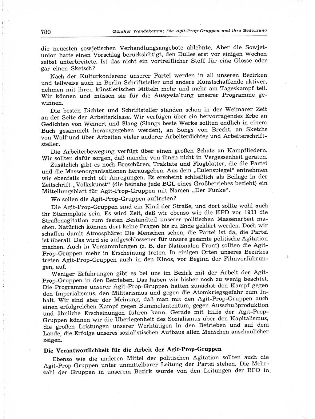 Neuer Weg (NW), Organ des Zentralkomitees (ZK) der SED (Sozialistische Einheitspartei Deutschlands) für Fragen des Parteiaufbaus und des Parteilebens, [Deutsche Demokratische Republik (DDR)] 13. Jahrgang 1958, Seite 780 (NW ZK SED DDR 1958, S. 780)