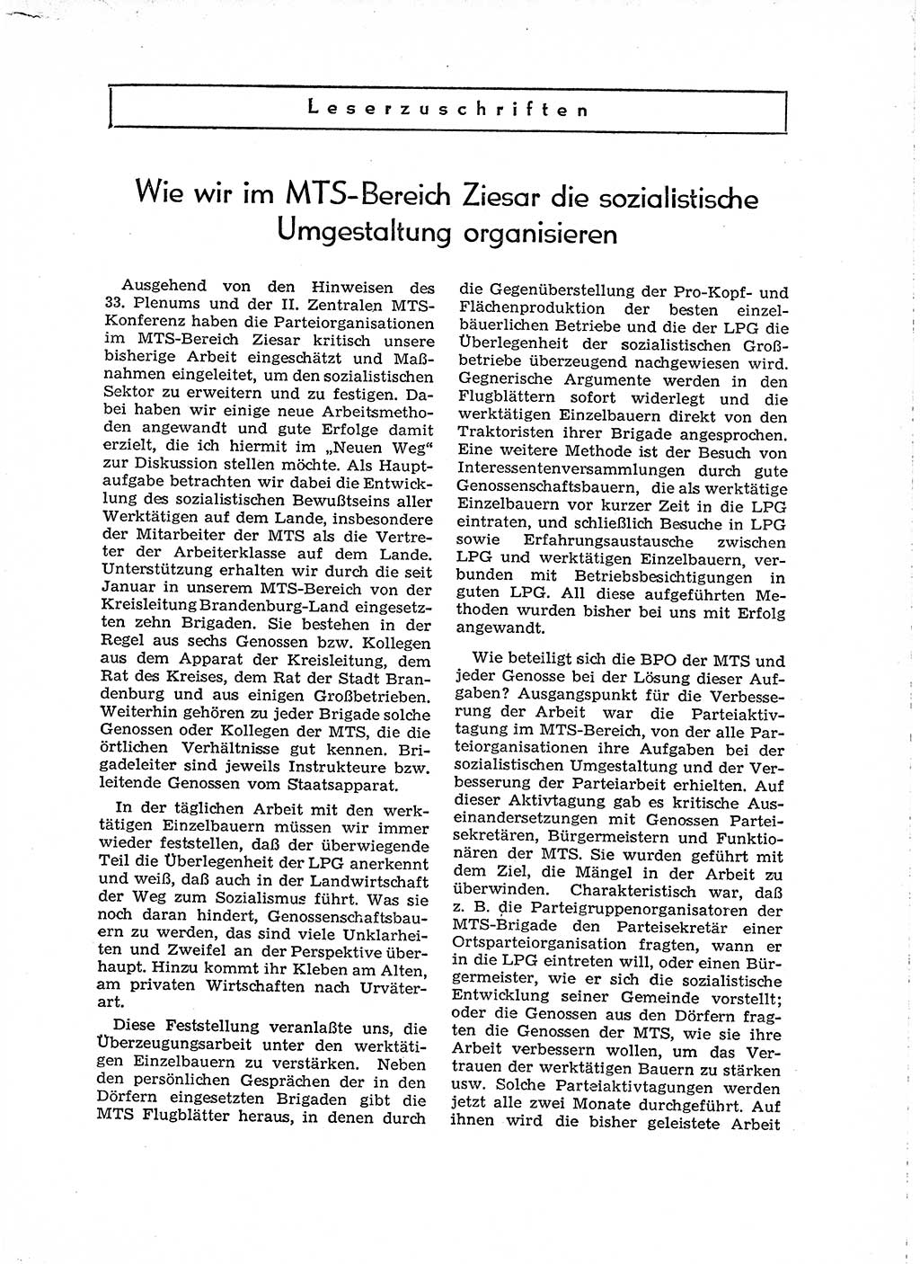 Neuer Weg (NW), Organ des Zentralkomitees (ZK) der SED (Sozialistische Einheitspartei Deutschlands) für Fragen des Parteiaufbaus und des Parteilebens, [Deutsche Demokratische Republik (DDR)] 13. Jahrgang 1958, Seite 871 (NW ZK SED DDR 1958, S. 871)