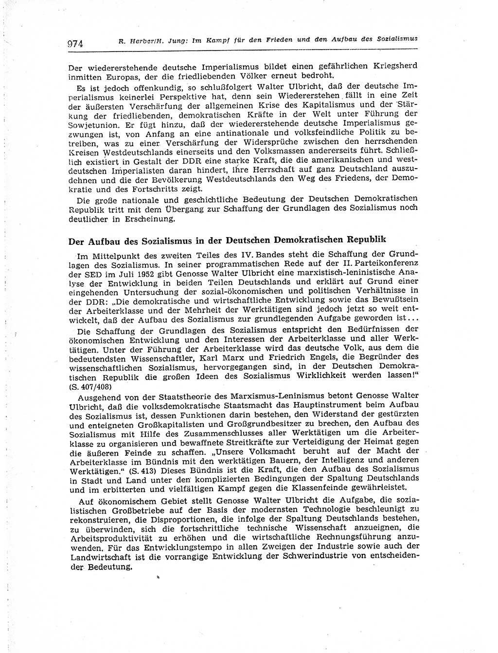 Neuer Weg (NW), Organ des Zentralkomitees (ZK) der SED (Sozialistische Einheitspartei Deutschlands) für Fragen des Parteiaufbaus und des Parteilebens, [Deutsche Demokratische Republik (DDR)] 13. Jahrgang 1958, Seite 974 (NW ZK SED DDR 1958, S. 974)