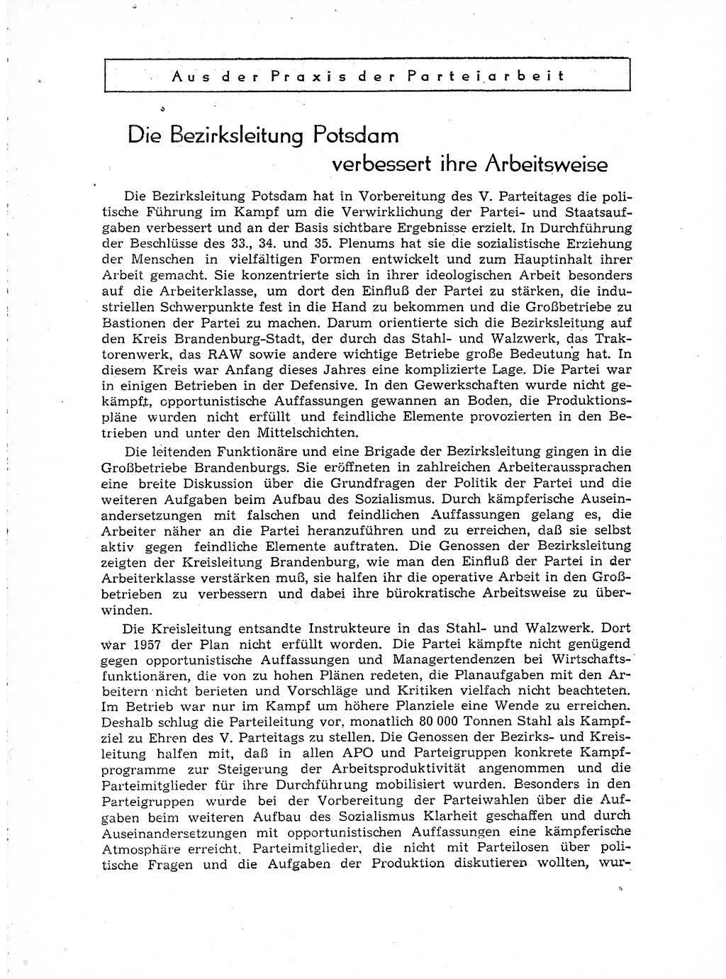 Neuer Weg (NW), Organ des Zentralkomitees (ZK) der SED (Sozialistische Einheitspartei Deutschlands) für Fragen des Parteiaufbaus und des Parteilebens, [Deutsche Demokratische Republik (DDR)] 13. Jahrgang 1958, Seite 1032 (NW ZK SED DDR 1958, S. 1032)