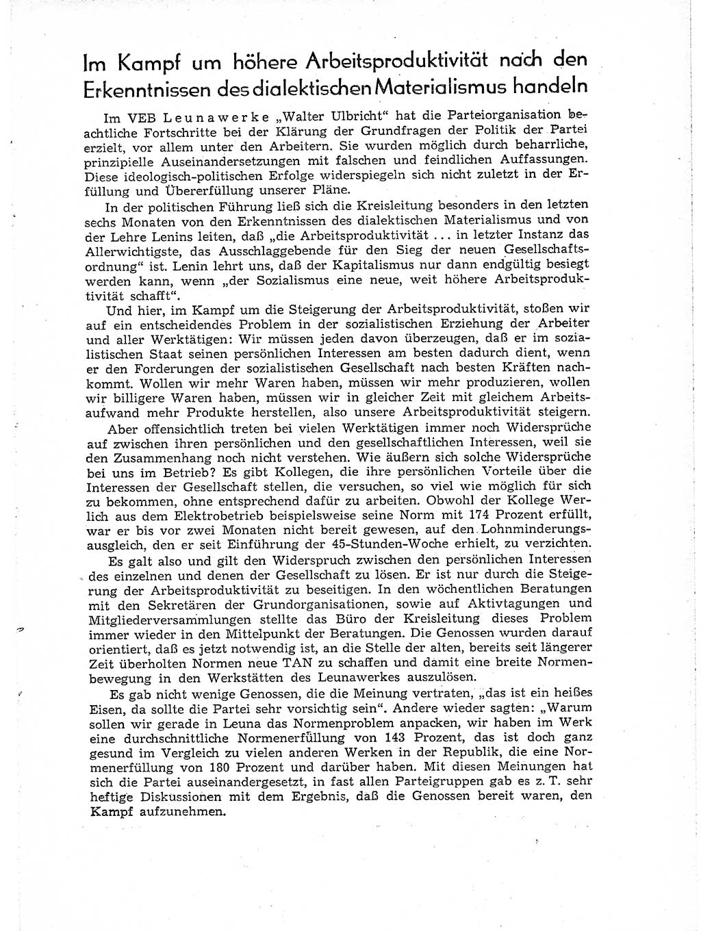 Neuer Weg (NW), Organ des Zentralkomitees (ZK) der SED (Sozialistische Einheitspartei Deutschlands) für Fragen des Parteiaufbaus und des Parteilebens, [Deutsche Demokratische Republik (DDR)] 13. Jahrgang 1958, Seite 1049 (NW ZK SED DDR 1958, S. 1049)