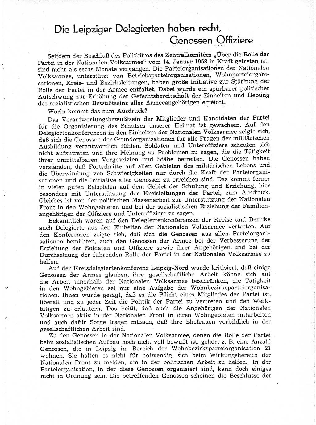 Neuer Weg (NW), Organ des Zentralkomitees (ZK) der SED (Sozialistische Einheitspartei Deutschlands) für Fragen des Parteiaufbaus und des Parteilebens, [Deutsche Demokratische Republik (DDR)] 13. Jahrgang 1958, Seite 1053 (NW ZK SED DDR 1958, S. 1053)