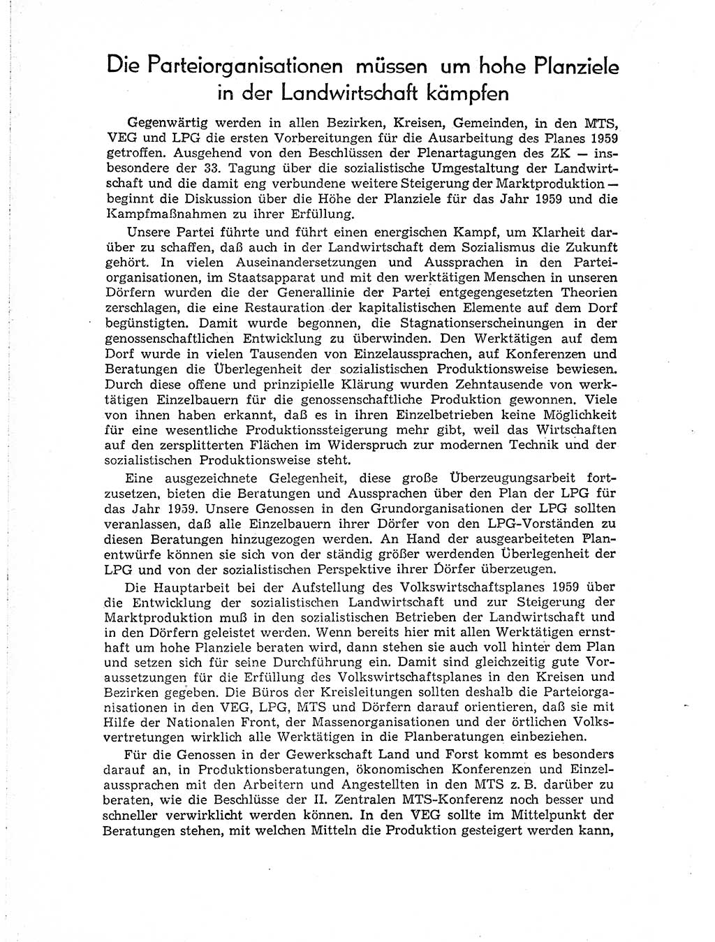 Neuer Weg (NW), Organ des Zentralkomitees (ZK) der SED (Sozialistische Einheitspartei Deutschlands) für Fragen des Parteiaufbaus und des Parteilebens, [Deutsche Demokratische Republik (DDR)] 13. Jahrgang 1958, Seite 1056 (NW ZK SED DDR 1958, S. 1056)