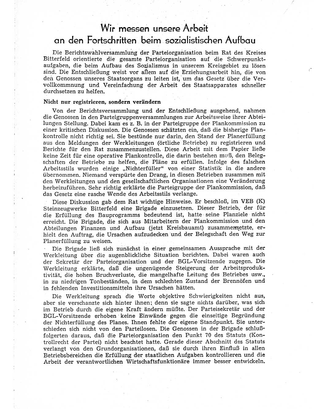 Neuer Weg (NW), Organ des Zentralkomitees (ZK) der SED (Sozialistische Einheitspartei Deutschlands) für Fragen des Parteiaufbaus und des Parteilebens, [Deutsche Demokratische Republik (DDR)] 13. Jahrgang 1958, Seite 1060 (NW ZK SED DDR 1958, S. 1060)
