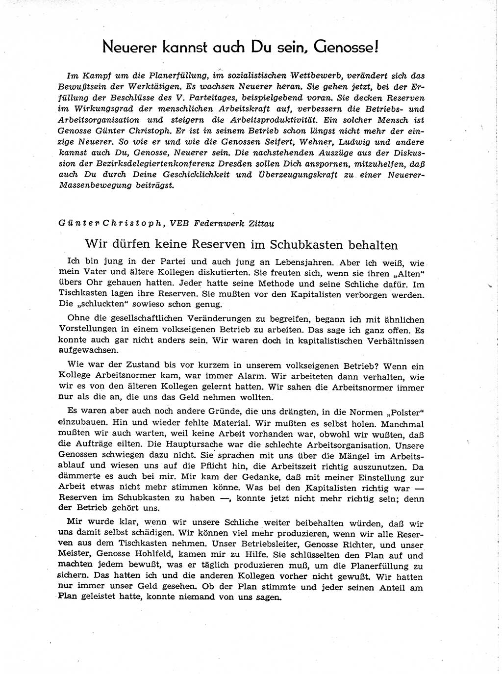 Neuer Weg (NW), Organ des Zentralkomitees (ZK) der SED (Sozialistische Einheitspartei Deutschlands) für Fragen des Parteiaufbaus und des Parteilebens, [Deutsche Demokratische Republik (DDR)] 13. Jahrgang 1958, Seite 1133 (NW ZK SED DDR 1958, S. 1133)