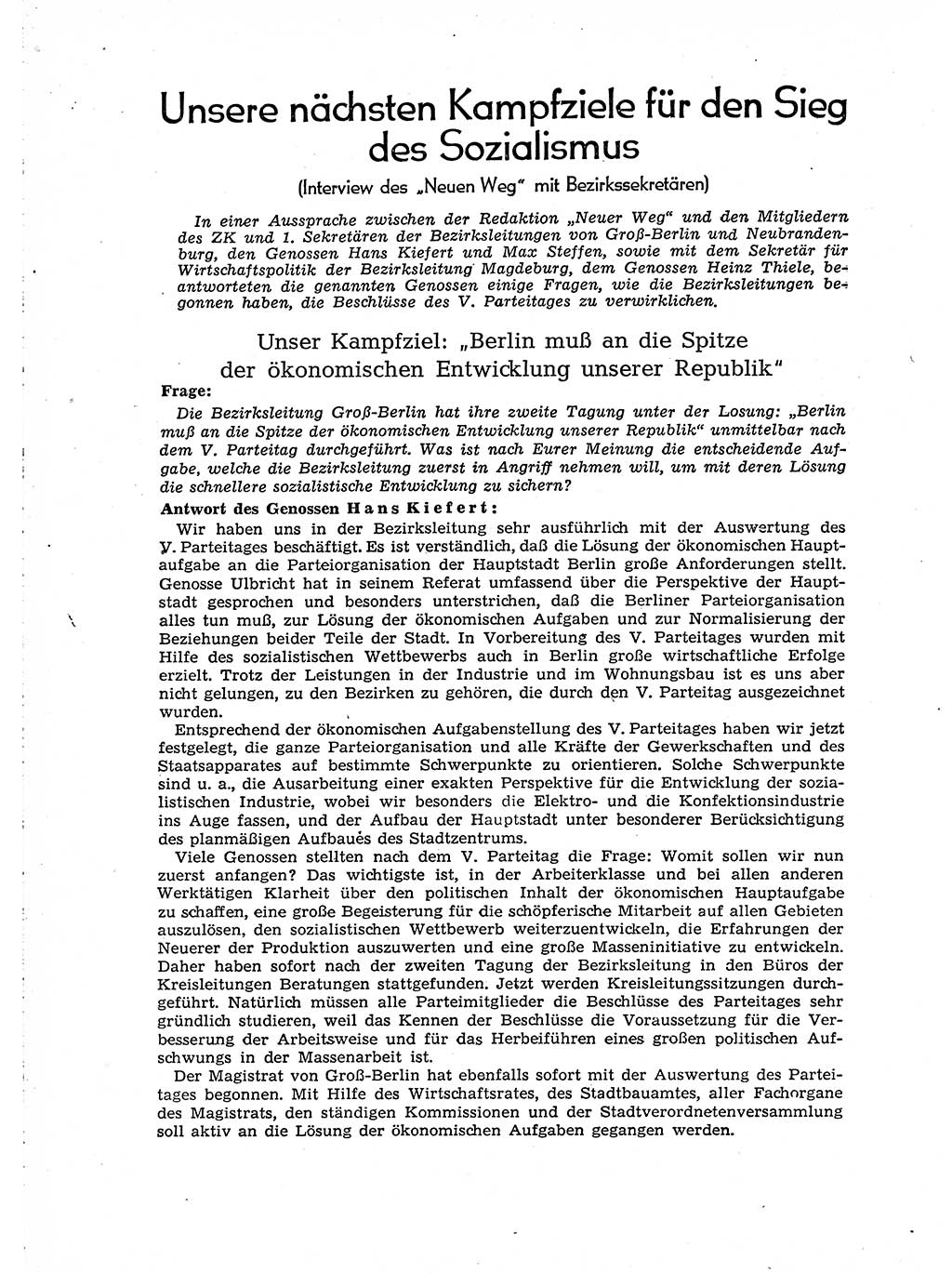 Neuer Weg (NW), Organ des Zentralkomitees (ZK) der SED (Sozialistische Einheitspartei Deutschlands) für Fragen des Parteiaufbaus und des Parteilebens, [Deutsche Demokratische Republik (DDR)] 13. Jahrgang 1958, Seite 1154 (NW ZK SED DDR 1958, S. 1154)