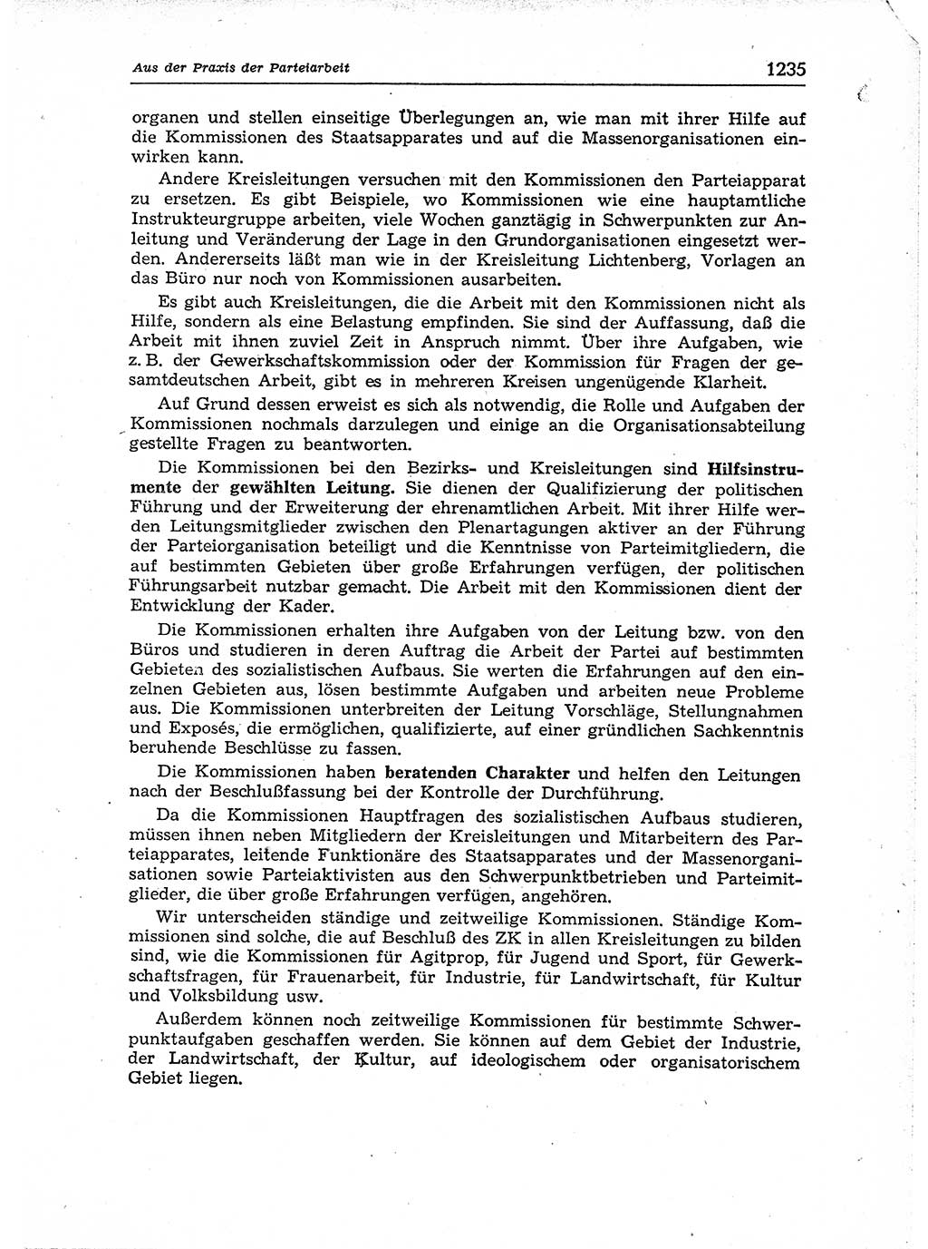 Neuer Weg (NW), Organ des Zentralkomitees (ZK) der SED (Sozialistische Einheitspartei Deutschlands) für Fragen des Parteiaufbaus und des Parteilebens, [Deutsche Demokratische Republik (DDR)] 13. Jahrgang 1958, Seite 1235 (NW ZK SED DDR 1958, S. 1235)