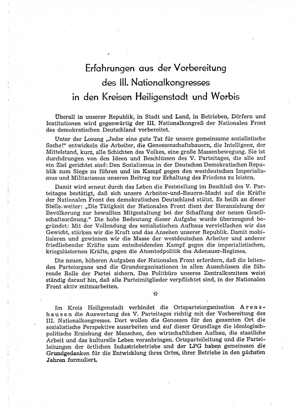 Neuer Weg (NW), Organ des Zentralkomitees (ZK) der SED (Sozialistische Einheitspartei Deutschlands) für Fragen des Parteiaufbaus und des Parteilebens, [Deutsche Demokratische Republik (DDR)] 13. Jahrgang 1958, Seite 1282 (NW ZK SED DDR 1958, S. 1282)