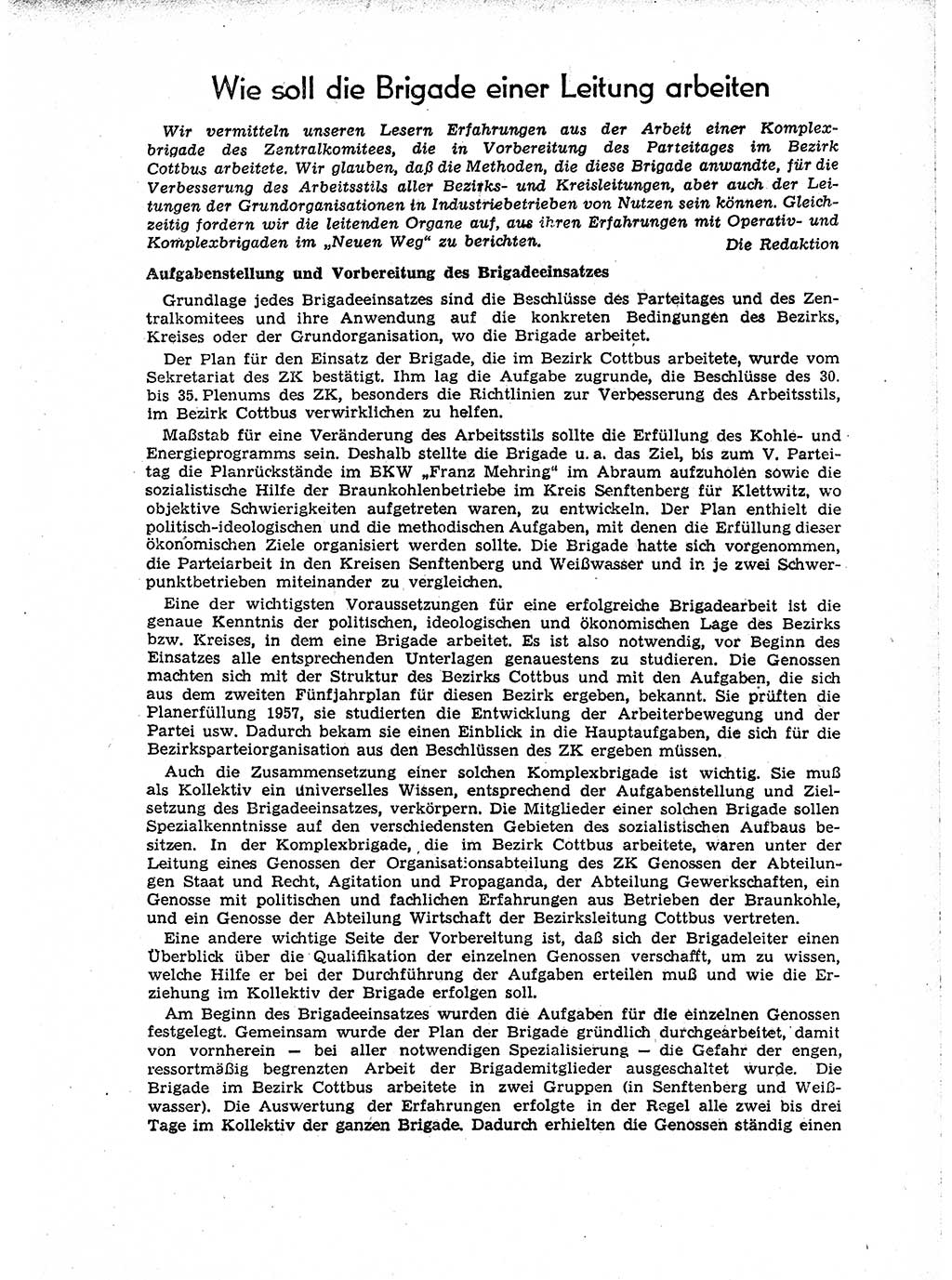 Neuer Weg (NW), Organ des Zentralkomitees (ZK) der SED (Sozialistische Einheitspartei Deutschlands) für Fragen des Parteiaufbaus und des Parteilebens, [Deutsche Demokratische Republik (DDR)] 13. Jahrgang 1958, Seite 1311 (NW ZK SED DDR 1958, S. 1311)
