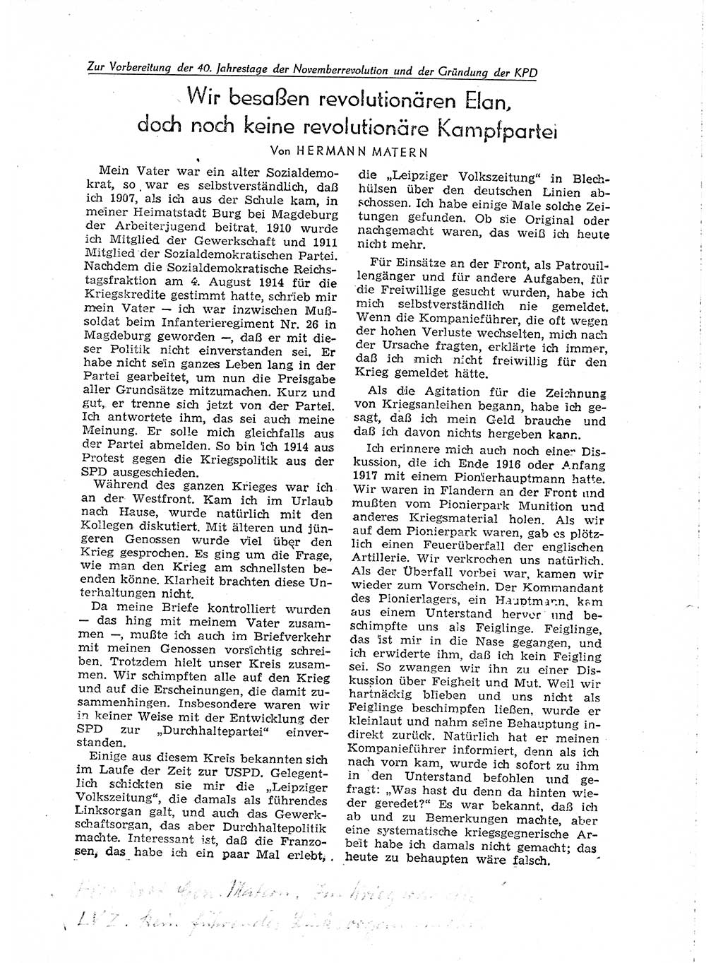 Neuer Weg (NW), Organ des Zentralkomitees (ZK) der SED (Sozialistische Einheitspartei Deutschlands) für Fragen des Parteiaufbaus und des Parteilebens, [Deutsche Demokratische Republik (DDR)] 13. Jahrgang 1958, Seite 1403 (NW ZK SED DDR 1958, S. 1403)