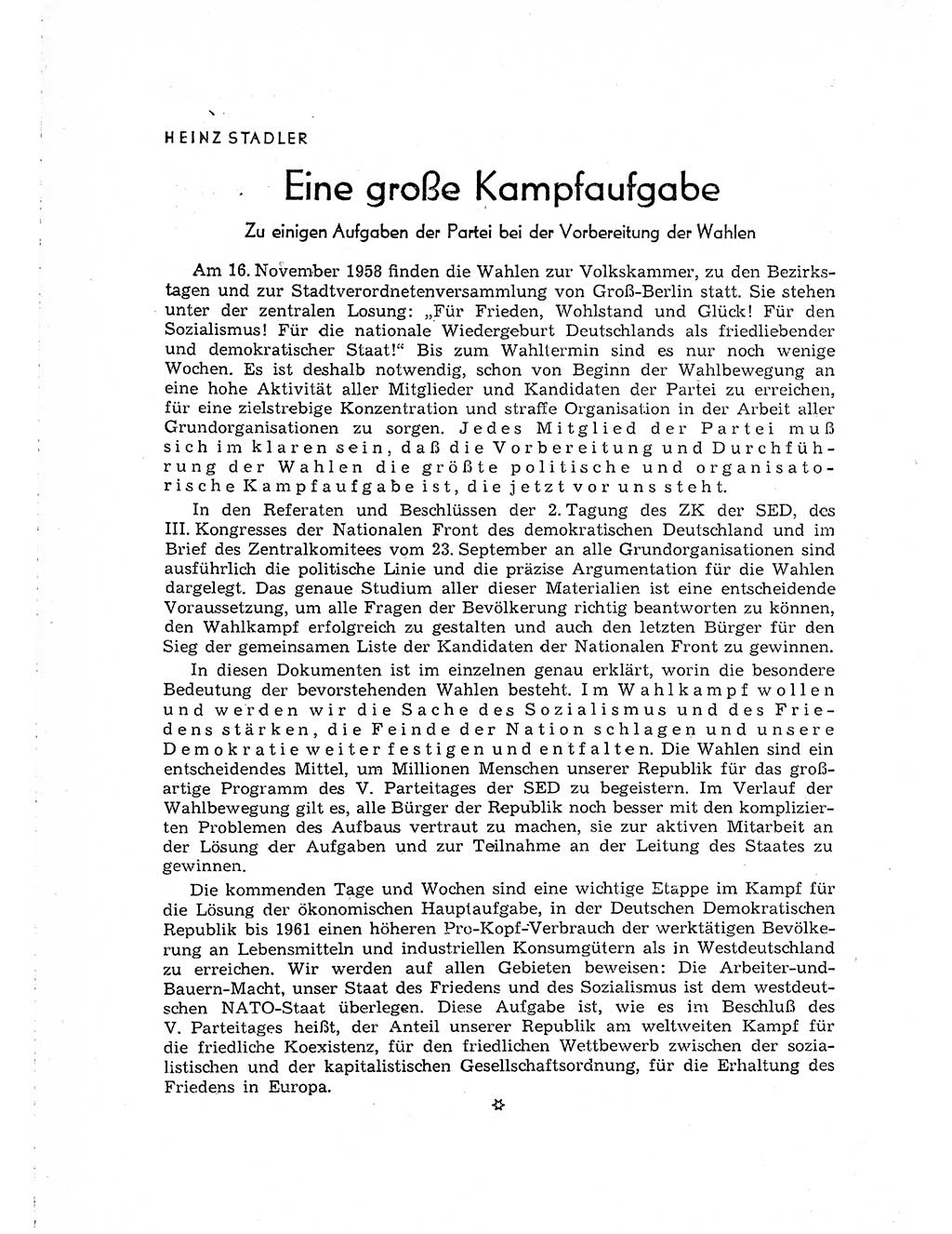 Neuer Weg (NW), Organ des Zentralkomitees (ZK) der SED (Sozialistische Einheitspartei Deutschlands) für Fragen des Parteiaufbaus und des Parteilebens, [Deutsche Demokratische Republik (DDR)] 13. Jahrgang 1958, Seite 1420 (NW ZK SED DDR 1958, S. 1420)