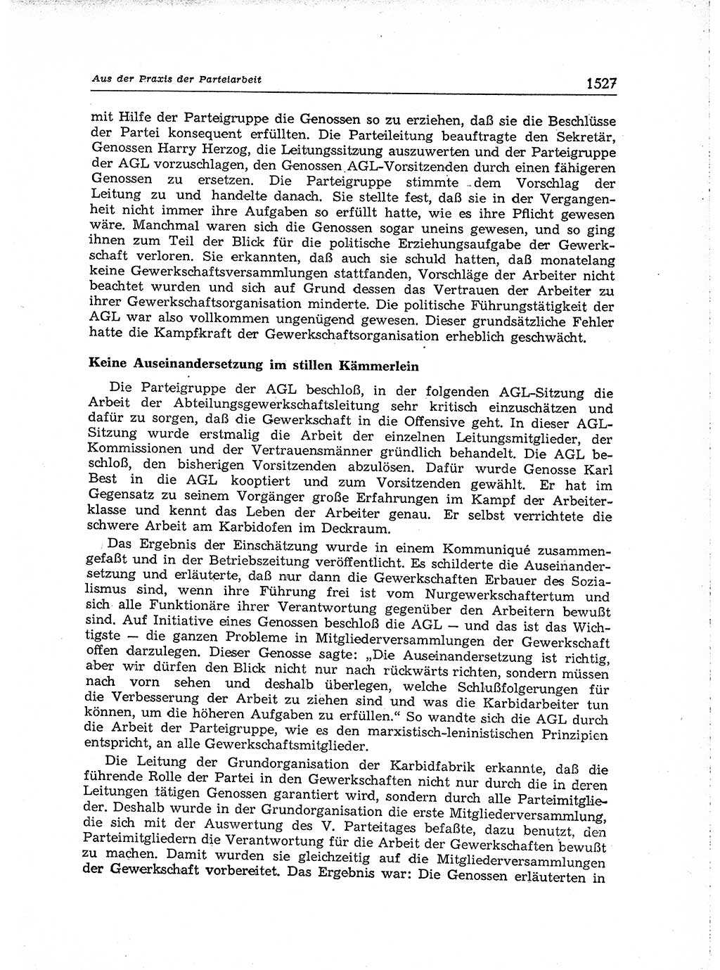 Neuer Weg (NW), Organ des Zentralkomitees (ZK) der SED (Sozialistische Einheitspartei Deutschlands) für Fragen des Parteiaufbaus und des Parteilebens, [Deutsche Demokratische Republik (DDR)] 13. Jahrgang 1958, Seite 1527 (NW ZK SED DDR 1958, S. 1527)
