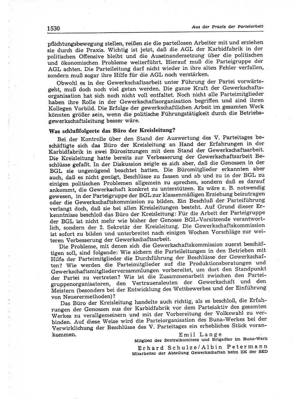 Neuer Weg (NW), Organ des Zentralkomitees (ZK) der SED (Sozialistische Einheitspartei Deutschlands) für Fragen des Parteiaufbaus und des Parteilebens, [Deutsche Demokratische Republik (DDR)] 13. Jahrgang 1958, Seite 1530 (NW ZK SED DDR 1958, S. 1530)