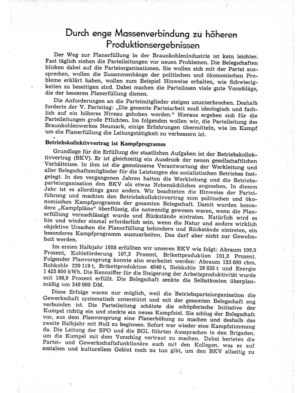 Neuer Weg (NW), Organ des Zentralkomitees (ZK) der SED (Sozialistische Einheitspartei Deutschlands) für Fragen des Parteiaufbaus und des Parteilebens, [Deutsche Demokratische Republik (DDR)] 13. Jahrgang 1958, Seite 1561 (NW ZK SED DDR 1958, S. 1561)