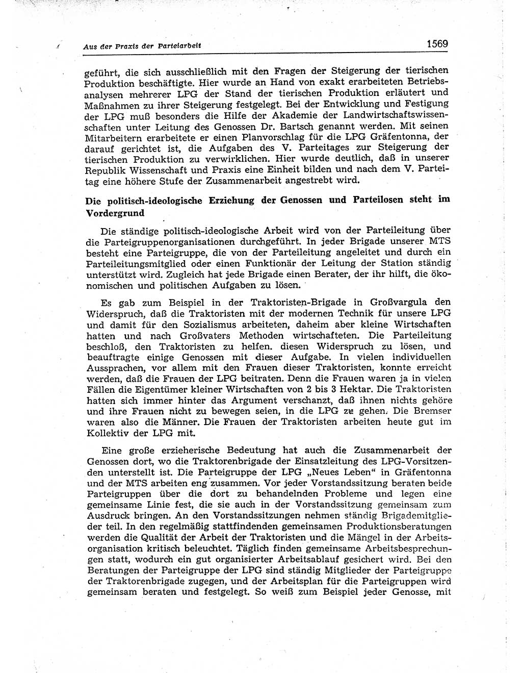Neuer Weg (NW), Organ des Zentralkomitees (ZK) der SED (Sozialistische Einheitspartei Deutschlands) fÃ¼r Fragen des Parteiaufbaus und des Parteilebens, [Deutsche Demokratische Republik (DDR)] 13. Jahrgang 1958, Seite 1569 (NW ZK SED DDR 1958, S. 1569)