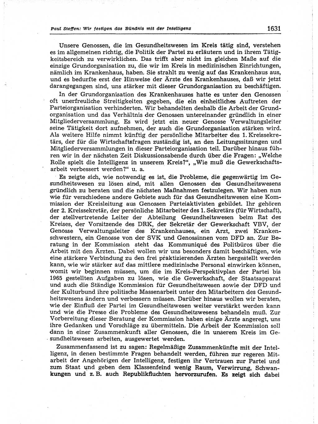 Neuer Weg (NW), Organ des Zentralkomitees (ZK) der SED (Sozialistische Einheitspartei Deutschlands) für Fragen des Parteiaufbaus und des Parteilebens, [Deutsche Demokratische Republik (DDR)] 13. Jahrgang 1958, Seite 1631 (NW ZK SED DDR 1958, S. 1631)