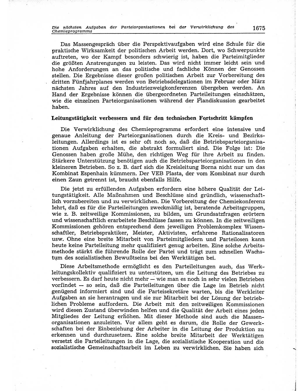 Neuer Weg (NW), Organ des Zentralkomitees (ZK) der SED (Sozialistische Einheitspartei Deutschlands) für Fragen des Parteiaufbaus und des Parteilebens, [Deutsche Demokratische Republik (DDR)] 13. Jahrgang 1958, Seite 1675 (NW ZK SED DDR 1958, S. 1675)