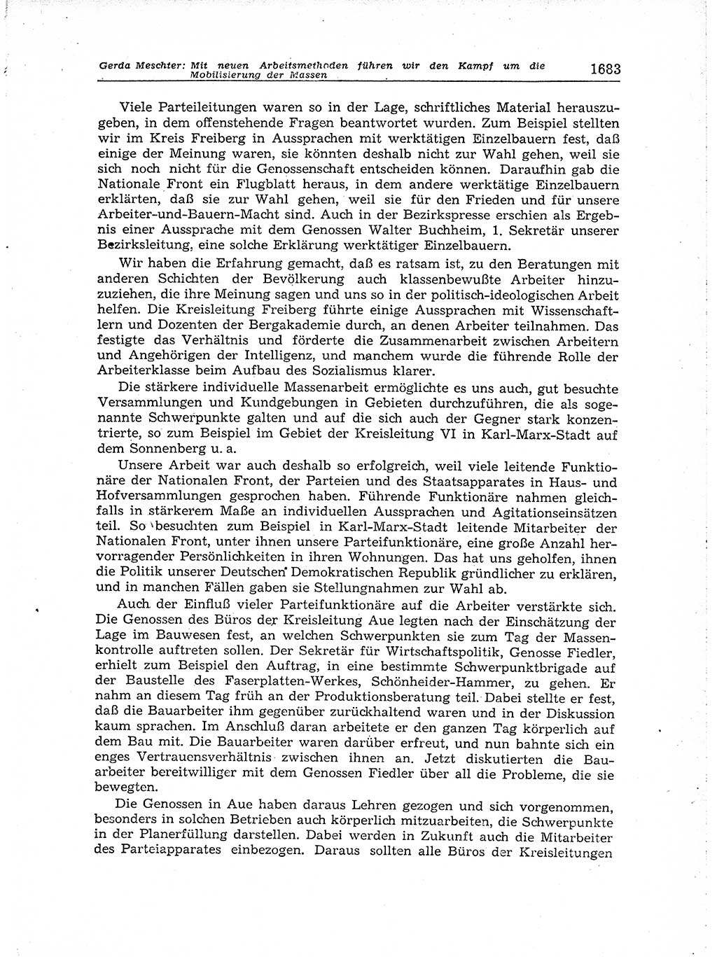 Neuer Weg (NW), Organ des Zentralkomitees (ZK) der SED (Sozialistische Einheitspartei Deutschlands) für Fragen des Parteiaufbaus und des Parteilebens, [Deutsche Demokratische Republik (DDR)] 13. Jahrgang 1958, Seite 1683 (NW ZK SED DDR 1958, S. 1683)