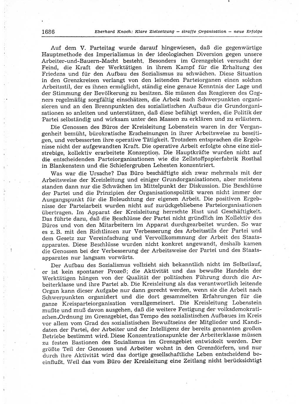 Neuer Weg (NW), Organ des Zentralkomitees (ZK) der SED (Sozialistische Einheitspartei Deutschlands) für Fragen des Parteiaufbaus und des Parteilebens, [Deutsche Demokratische Republik (DDR)] 13. Jahrgang 1958, Seite 1686 (NW ZK SED DDR 1958, S. 1686)