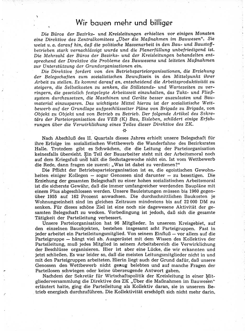Neuer Weg (NW), Organ des Zentralkomitees (ZK) der SED (Sozialistische Einheitspartei Deutschlands) für Fragen des Parteiaufbaus und des Parteilebens, [Deutsche Demokratische Republik (DDR)] 13. Jahrgang 1958, Seite 1695 (NW ZK SED DDR 1958, S. 1695)