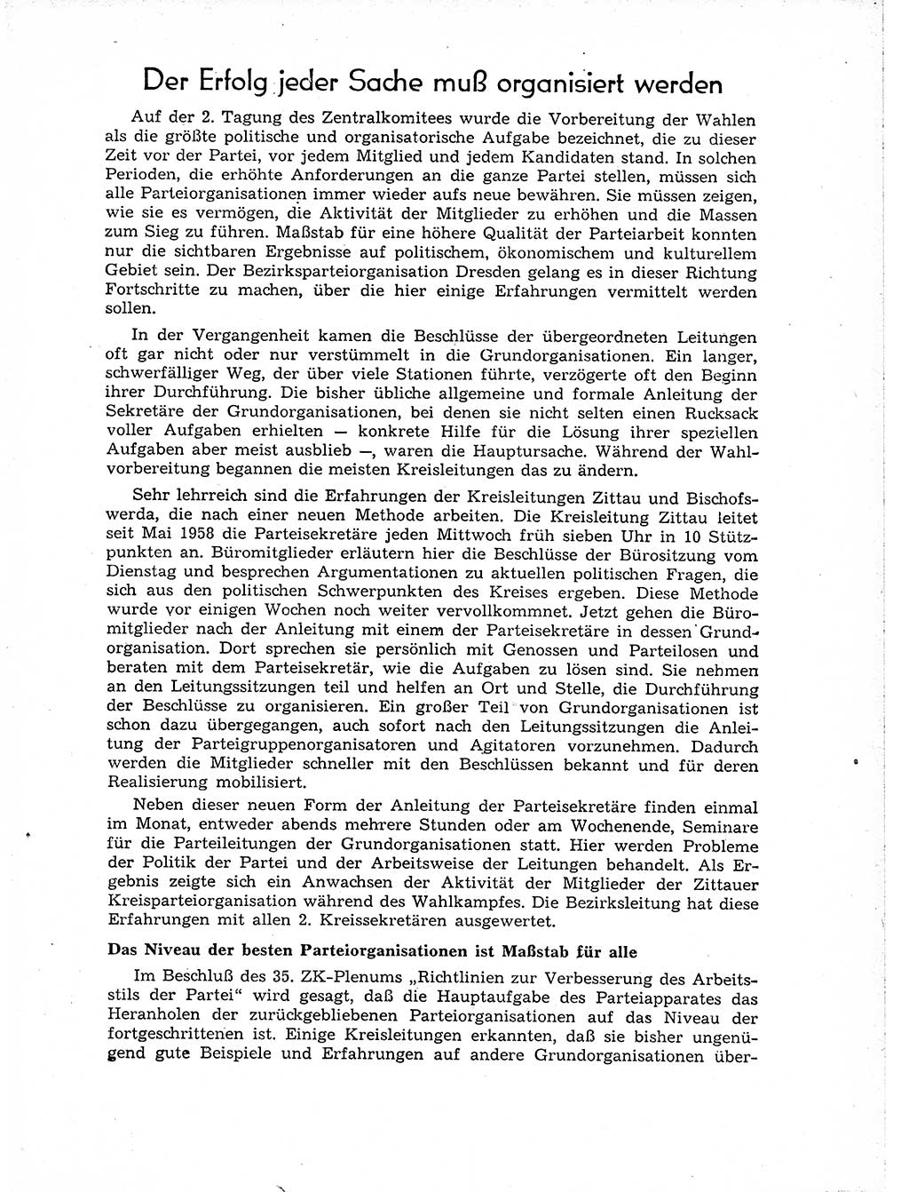 Neuer Weg (NW), Organ des Zentralkomitees (ZK) der SED (Sozialistische Einheitspartei Deutschlands) für Fragen des Parteiaufbaus und des Parteilebens, [Deutsche Demokratische Republik (DDR)] 13. Jahrgang 1958, Seite 1737 (NW ZK SED DDR 1958, S. 1737)