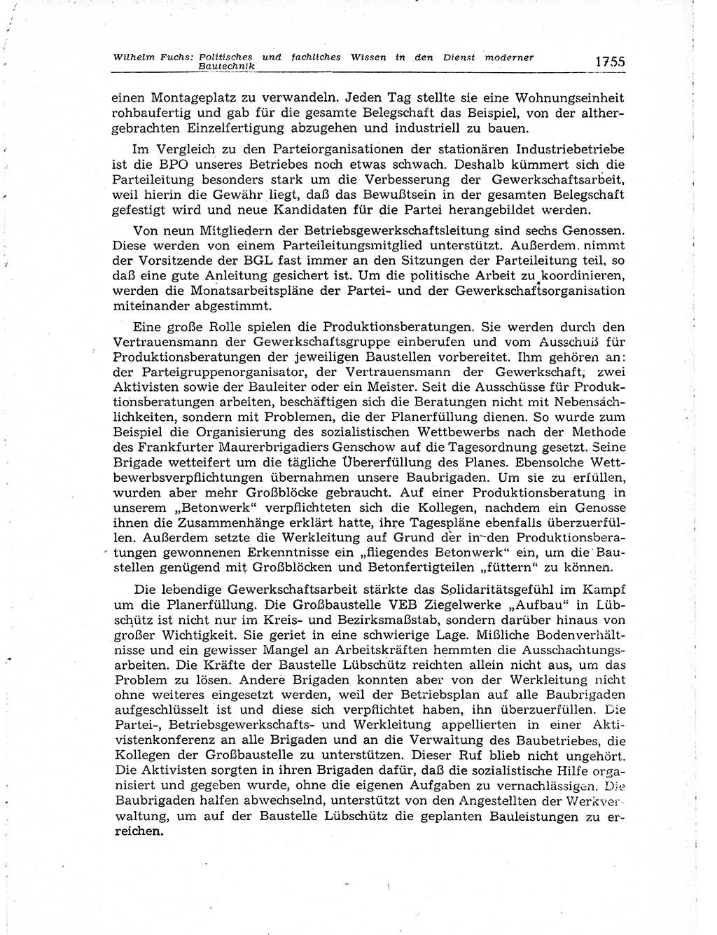 Neuer Weg (NW), Organ des Zentralkomitees (ZK) der SED (Sozialistische Einheitspartei Deutschlands) für Fragen des Parteiaufbaus und des Parteilebens, [Deutsche Demokratische Republik (DDR)] 13. Jahrgang 1958, Seite 1755 (NW ZK SED DDR 1958, S. 1755)