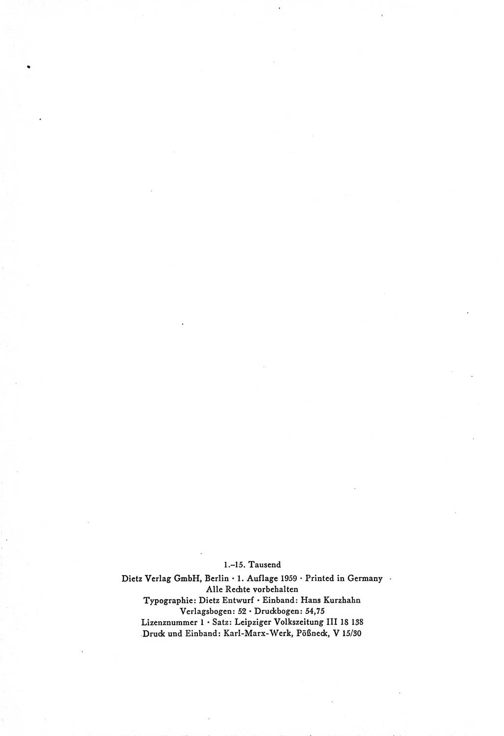 Protokoll der Verhandlungen des Ⅴ. Parteitages der Sozialistischen Einheitspartei Deutschlands (SED) [Deutsche Demokratische Republik (DDR)] 1958, Seite 4