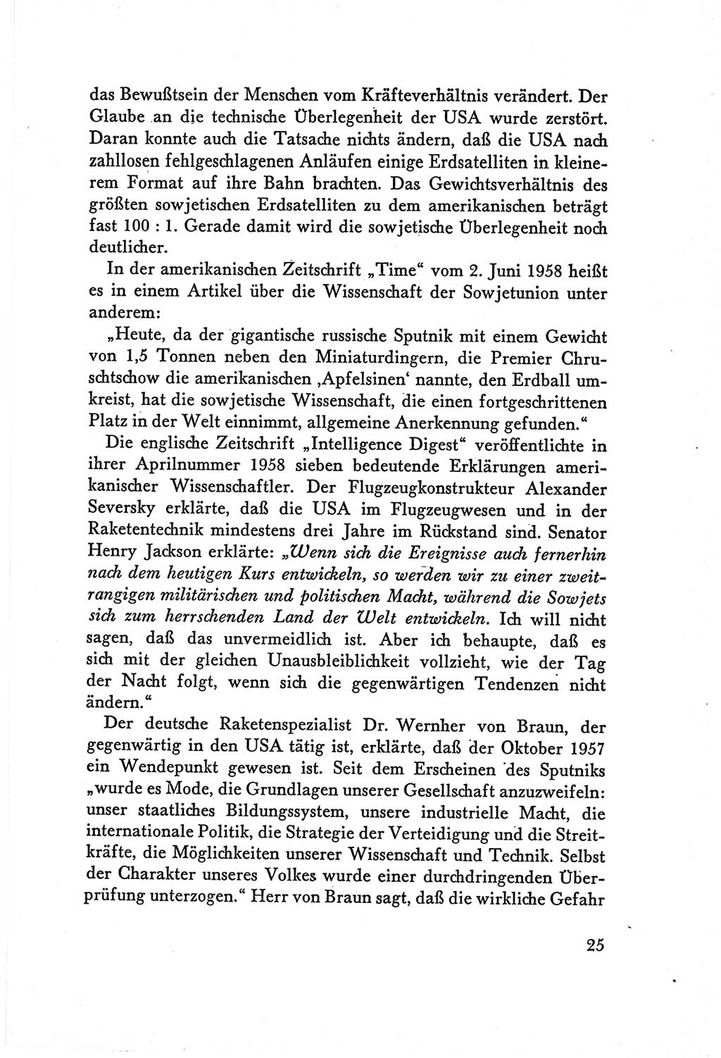 Protokoll der Verhandlungen des Ⅴ. Parteitages der Sozialistischen Einheitspartei Deutschlands (SED) [Deutsche Demokratische Republik (DDR)] 1958, Seite 25
