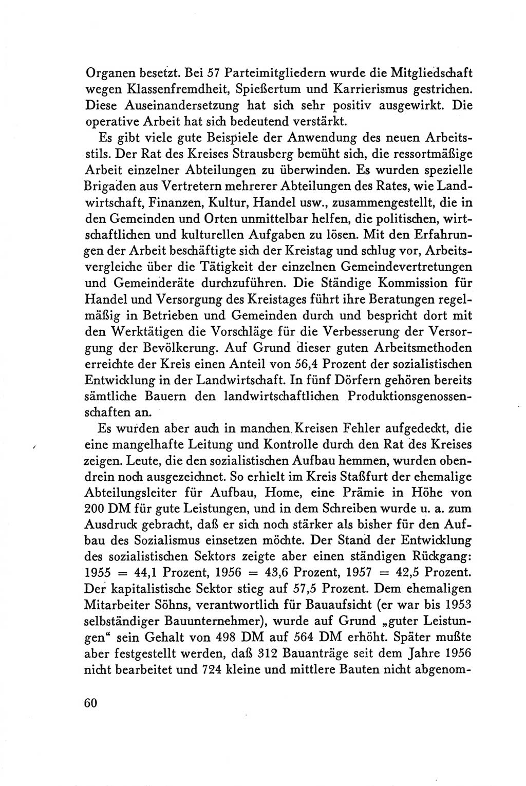 Protokoll der Verhandlungen des Ⅴ. Parteitages der Sozialistischen Einheitspartei Deutschlands (SED) [Deutsche Demokratische Republik (DDR)] 1958, Seite 60