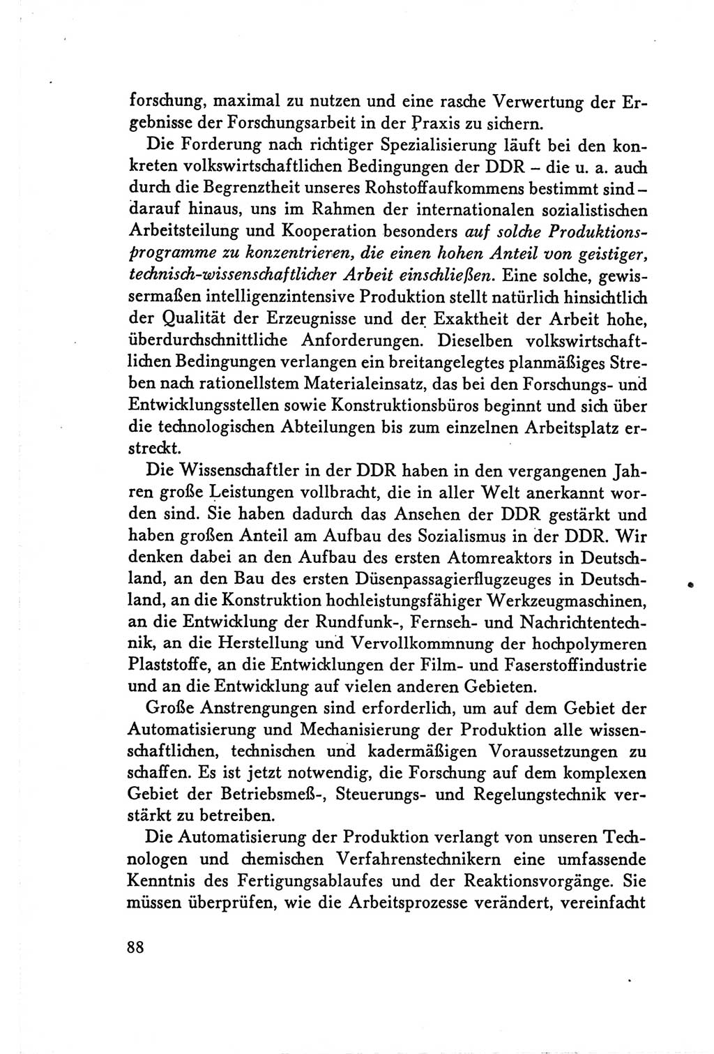 Protokoll der Verhandlungen des Ⅴ. Parteitages der Sozialistischen Einheitspartei Deutschlands (SED) [Deutsche Demokratische Republik (DDR)] 1958, Seite 88