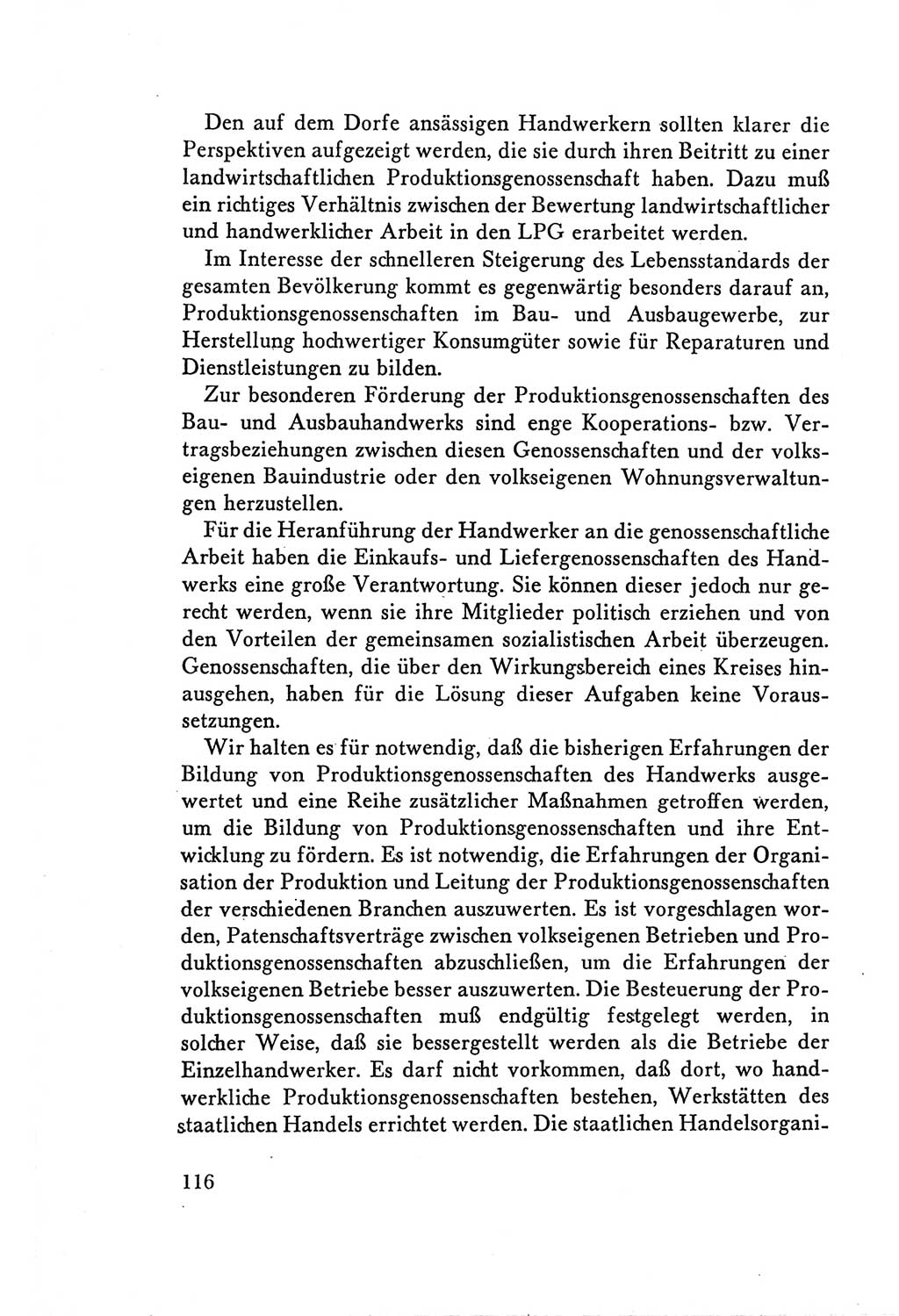 Protokoll der Verhandlungen des Ⅴ. Parteitages der Sozialistischen Einheitspartei Deutschlands (SED) [Deutsche Demokratische Republik (DDR)] 1958, Seite 116