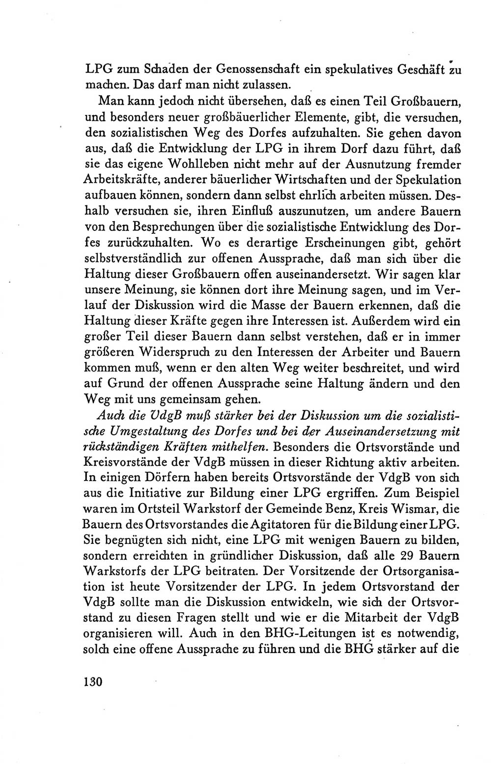 Protokoll der Verhandlungen des Ⅴ. Parteitages der Sozialistischen Einheitspartei Deutschlands (SED) [Deutsche Demokratische Republik (DDR)] 1958, Seite 130