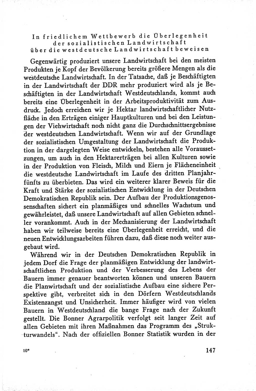 Protokoll der Verhandlungen des Ⅴ. Parteitages der Sozialistischen Einheitspartei Deutschlands (SED) [Deutsche Demokratische Republik (DDR)] 1958, Seite 147
