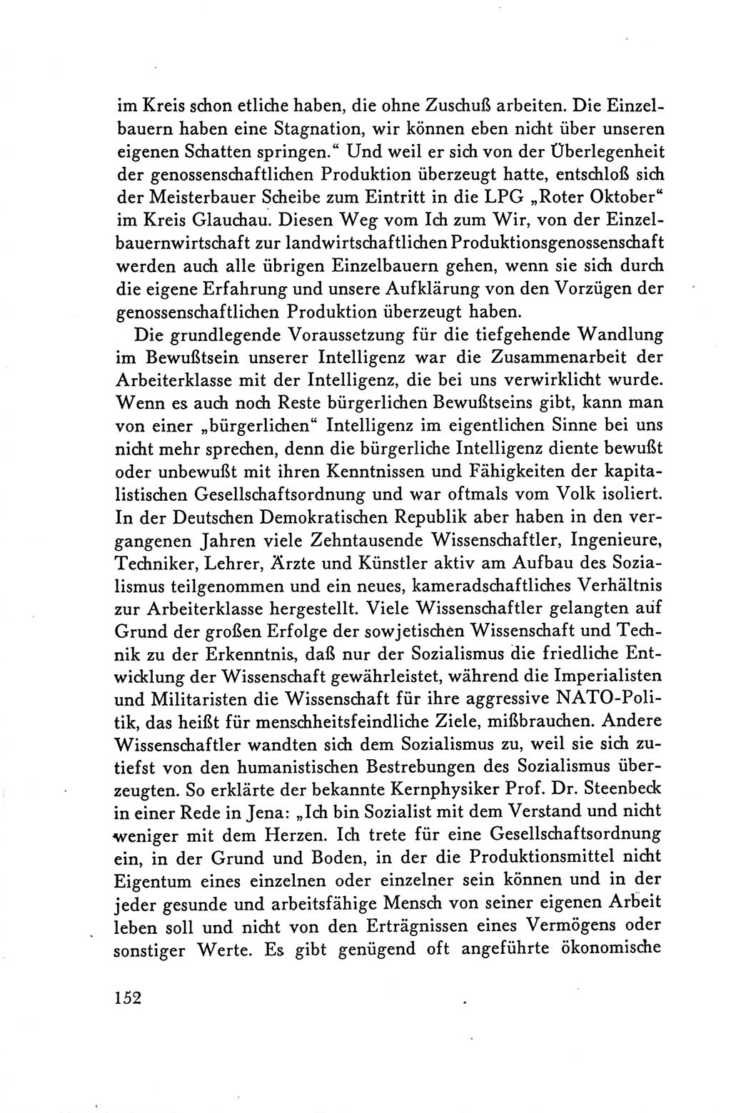 Protokoll der Verhandlungen des Ⅴ. Parteitages der Sozialistischen Einheitspartei Deutschlands (SED) [Deutsche Demokratische Republik (DDR)] 1958, Seite 152