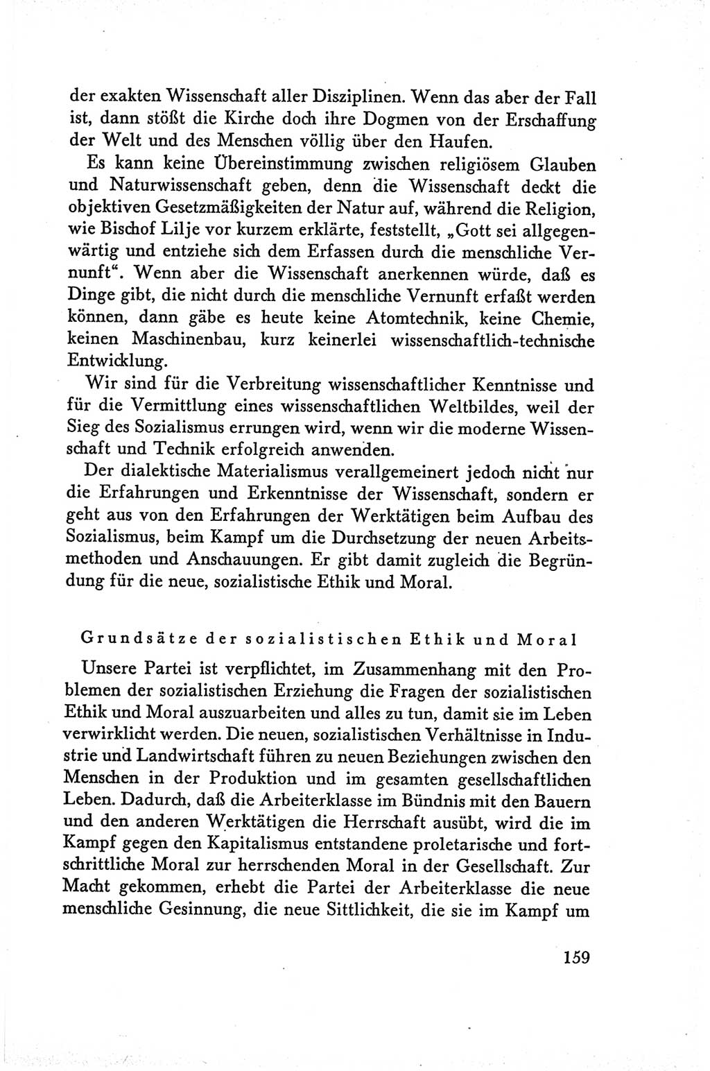 Protokoll der Verhandlungen des Ⅴ. Parteitages der Sozialistischen Einheitspartei Deutschlands (SED) [Deutsche Demokratische Republik (DDR)] 1958, Seite 159