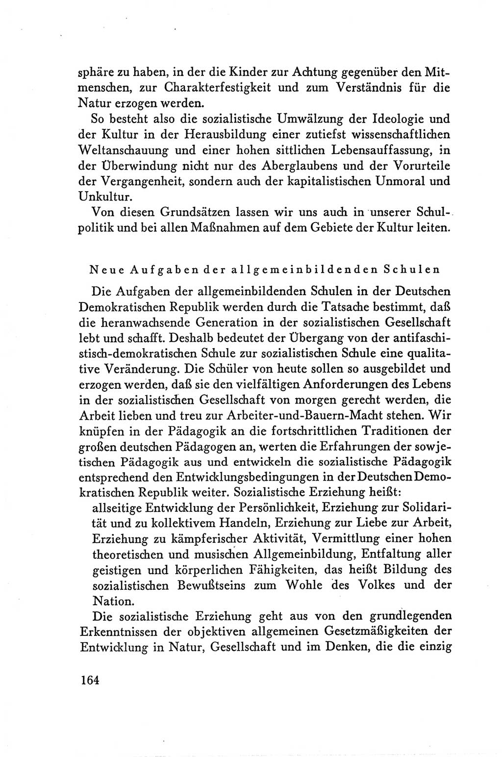 Protokoll der Verhandlungen des Ⅴ. Parteitages der Sozialistischen Einheitspartei Deutschlands (SED) [Deutsche Demokratische Republik (DDR)] 1958, Seite 164