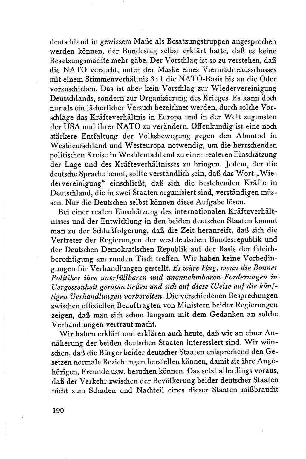Protokoll der Verhandlungen des Ⅴ. Parteitages der Sozialistischen Einheitspartei Deutschlands (SED) [Deutsche Demokratische Republik (DDR)] 1958, Seite 190