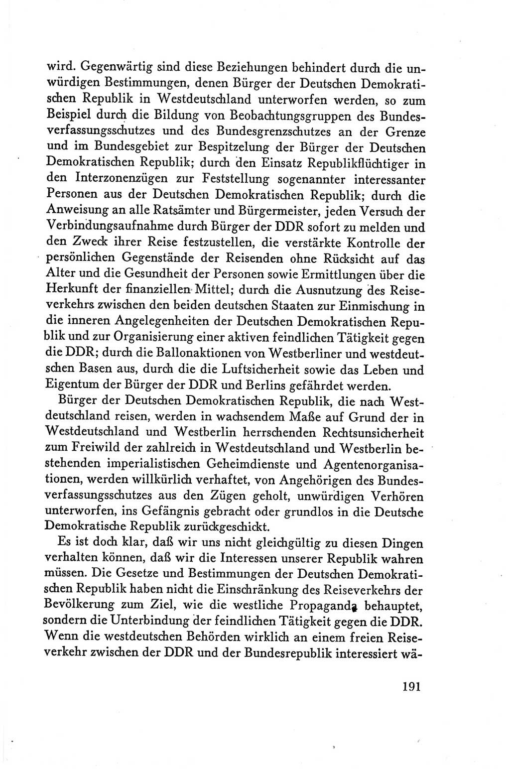 Protokoll der Verhandlungen des Ⅴ. Parteitages der Sozialistischen Einheitspartei Deutschlands (SED) [Deutsche Demokratische Republik (DDR)] 1958, Seite 191
